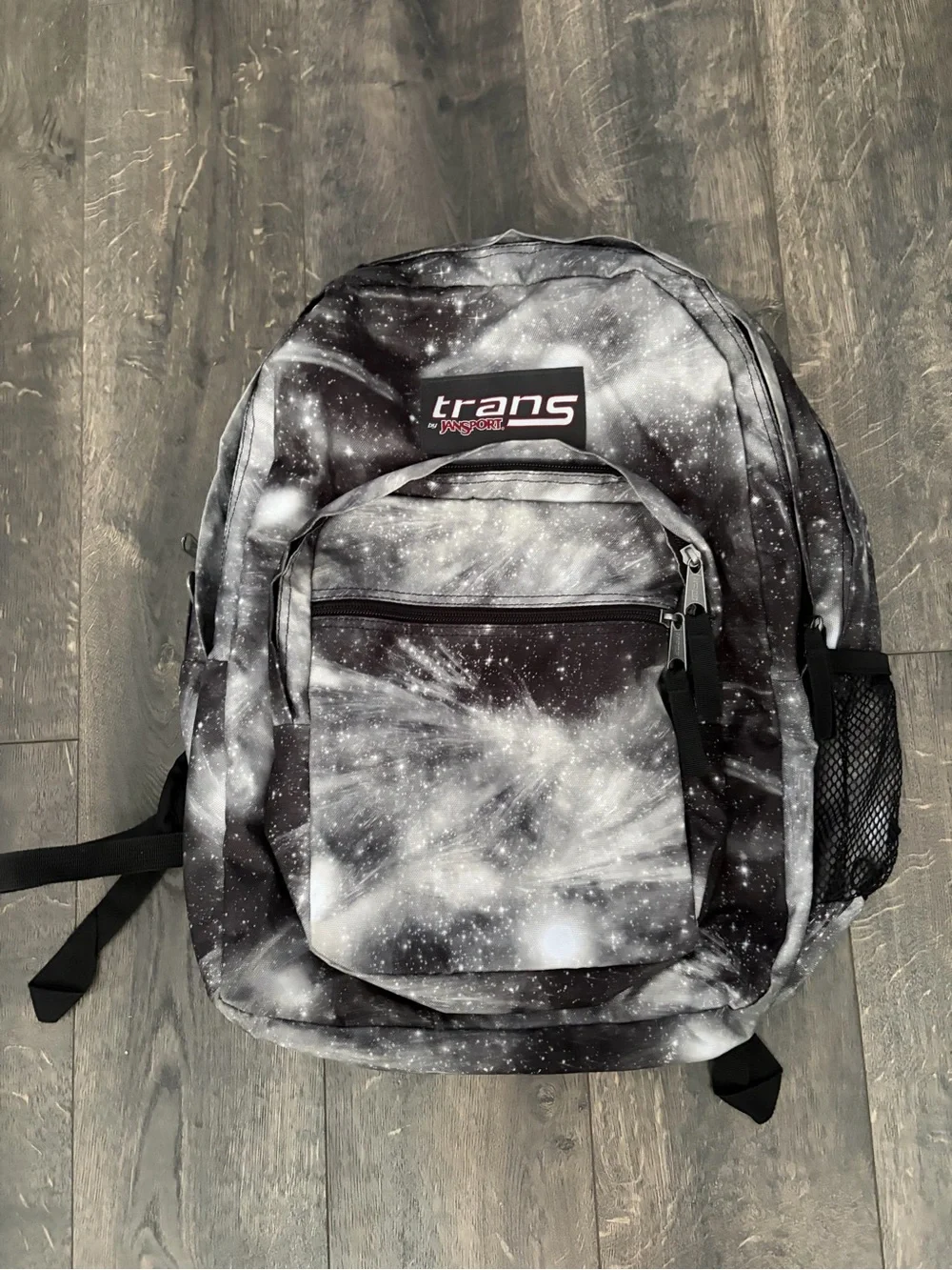 Jansport Black & White Galaxy Print Backpack
